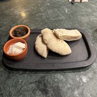 Black olive pesto  at The Green Affair - Chiado in Lisbon