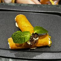 Cannoli  #Veganuary at The Green Affair - Chiado in Lisbon
