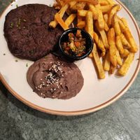 Seitan steak at The Green Affair - Chiado in Lisbon