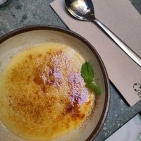 Creme Brullé at The Green Affair - Chiado in Lisbon