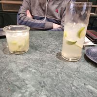 Moscow mule and caipirinha at The Green Affair - Chiado in Lisbon