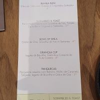 Menu Brunch at The Green Affair - Chiado in Lisbon
