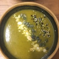 Soup  at The Green Affair - Chiado in Lisbon