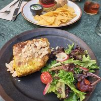 Mexican burger and tofu at The Green Affair - Chiado in Lisbon