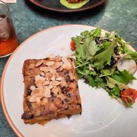 Organic tofu espiritual at The Green Affair - Chiado in Lisbon