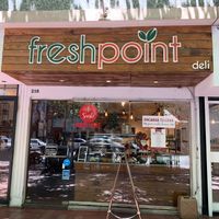 Outside at Freshpoint Deli in Mendoza