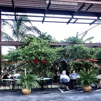 Outdoor area at Darbster in West Palm Beach