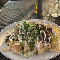 Nachos, sooo good!  #Veganuary at Darbster in West Palm Beach