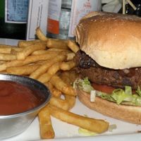 Burger  at Darbster in West Palm Beach