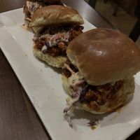 BBQ Sliders.  They were awesome! at Darbster in West Palm Beach