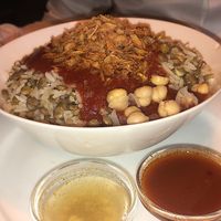 Egyptian Koshary at Alexandria Café in Margate