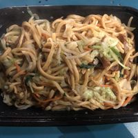 #71the house chow mein  at Enjoy Vegetarian - Financial District in San Francisco
