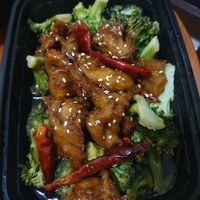 General tso at Enjoy Vegetarian - Financial District in San Francisco