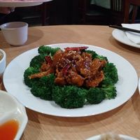 General Tso's Chicken at Enjoy Vegetarian - Financial District in San Francisco