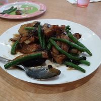 Eggplant string bean at Enjoy Vegetarian - Financial District in San Francisco