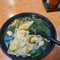 Wan tan soup at Enjoy Vegetarian - Financial District in San Francisco