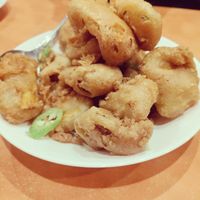 Fried pumpkin at Enjoy Vegetarian - Financial District in San Francisco
