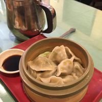 Dumplings at Enjoy Vegetarian - Financial District in San Francisco