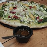 Pizza vegana (catorce) at Rupestre in Guadalajara