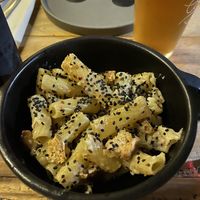 Vegan pasta at Rupestre in Guadalajara