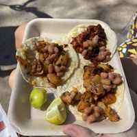 Tacos  at Productos Veganos Rancho San Agustín in Puerto Vallarta
