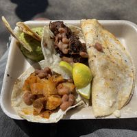 Tacos, Quesadilla and guacamole   at Productos Veganos Rancho San Agustín in Puerto Vallarta