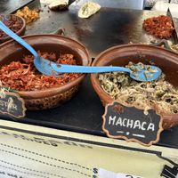 Taco types  at Productos Veganos Rancho San Agustín in Puerto Vallarta
