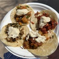 Tacos!  at Productos Veganos Rancho San Agustín in Puerto Vallarta