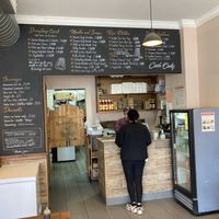  counter at Dumplings & Things in Sunnyside