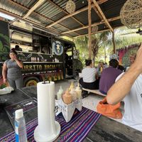 Seating area  at Mi Burrito Bacalar in Bacalar