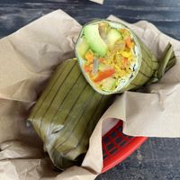 Vegan burrito  at Mi Burrito Bacalar in Bacalar