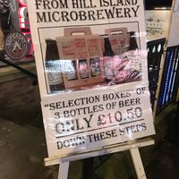 Follow the signs to good beer  at Hill Island Brewery in Durham