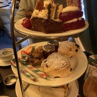 Vegan afternoon tea   at Mrs Salisbury's in Maldon