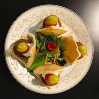 Falafel of broad beans at Habibi in Rotterdam