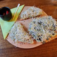 Avocado on toast at Roots in Zagreb