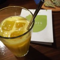 Fresh orange juice at Roots in Zagreb