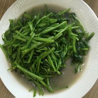 Water spinach at Chuán Xiáng Yuán 傳祥園素食 in Taichung
