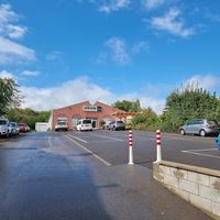Big parking at Naturata in Dudelange