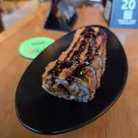 Hot roll at Djapa Moema in Sao Paulo
