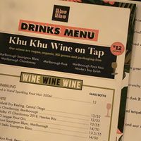 Latest menu  at Khu Khu in Auckland