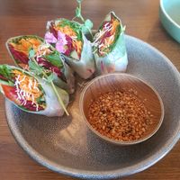 Summer rolls at Khu Khu in Auckland