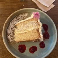 Coconut cake  at Khu Khu in Auckland