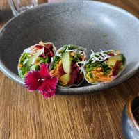 Summer rolls  #Veganuary at Khu Khu in Auckland