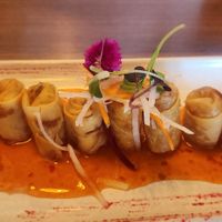 Kumara Spring Rolls at Khu Khu in Auckland