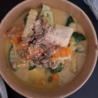 Green curry at Khu Khu in Auckland