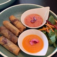 Kymara spring rolls at Khu Khu in Auckland