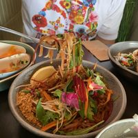 Tempeh Pad Thai at Khu Khu in Auckland