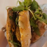 Truffle sauce sandwich at Pans & Company - Gran Vía in Madrid