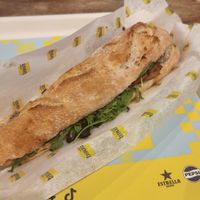 Sandwich trufado de Heura at Pans & Company - Plenilunio in Madrid