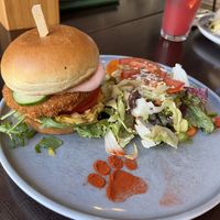Crispy No Chicken Burger   at Katzentempel - Rosenheim in Rosenheim